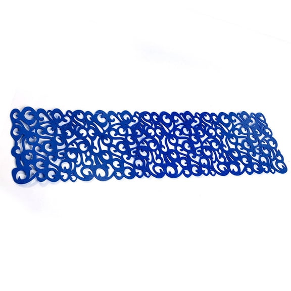 Elowen Table MatFelt Tablecloth Runner Placemats, Floral Design, Heat and , for Table Decoration and Protection