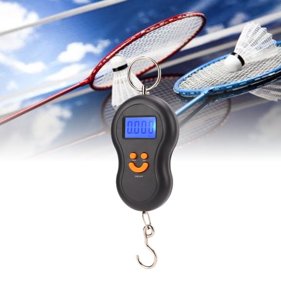 Elowen Tennis Badminton Machine Stringing Tools Electronic Tension Calibrator, Accurate Weighing Badminton Electronic Tension Calibrator for Sports for Adults