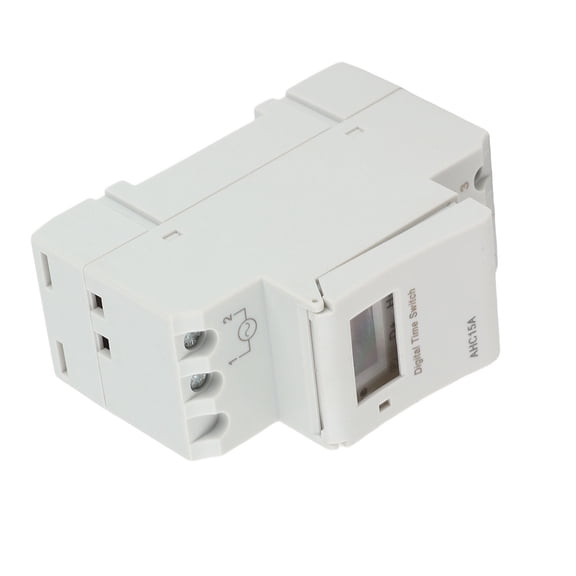Elowen Timer LCD Display Weekly Programmable Timer 16 ON and OFF Programmable Time for Street Lamps Program Control