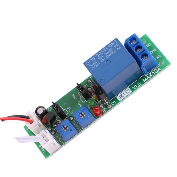 Elowen Timer Module Timer Relay Module DC 5V 12V 24V Adjustable Cycle Switch for Fish Machine Test Circuit Operated Equipment
