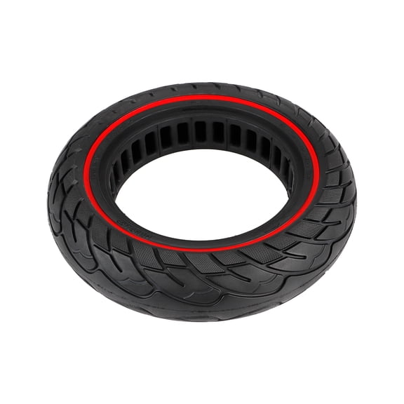 Elowen Tire Tire 10x2.5 Inner Hollow Solid Tire 10 Inch Electric Scooter Explosion-Proof Tubeless Tire Front/Rear Tire Compatible with G30 Electric Scooter 60/70-6.5 Tire