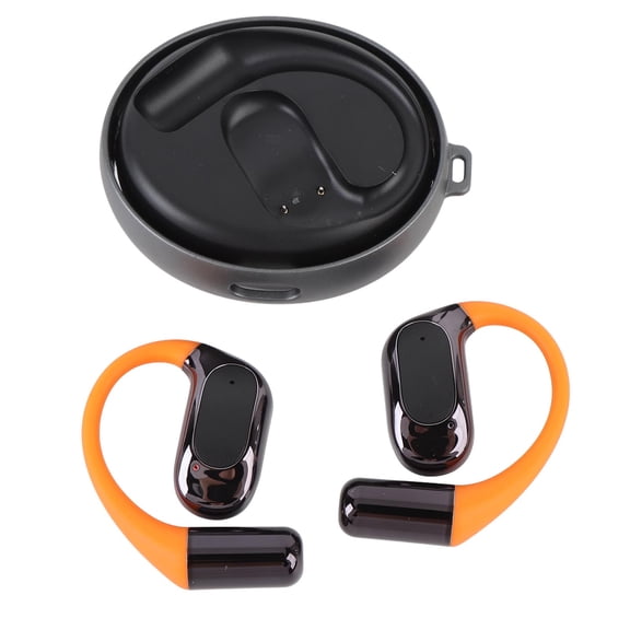 Elowen Translator EarbudsAI Translation Earbuds, PC ABS Noise Canceling Language Translator Earbuds for Travel Black