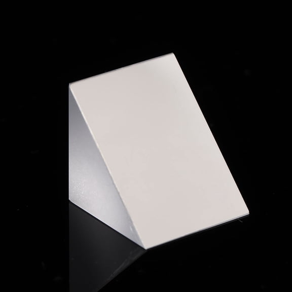 Elowen Triangular Prism K9 Optical Glass Triangular Prism with RGB Lights, Unique Design, Teaching Tool, , for Decoration, for Children
