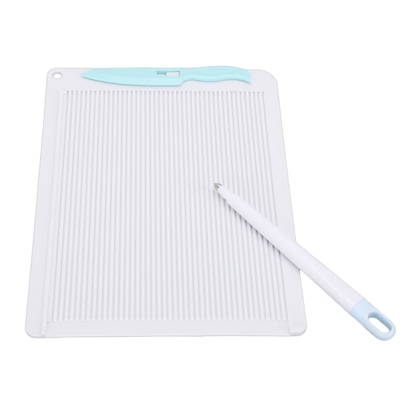 Elowen Trim and Score Board Trim Paper Trimmer Scoring Board Multifunctional Portable Plastic Envelope Scoring Board for Handcraft