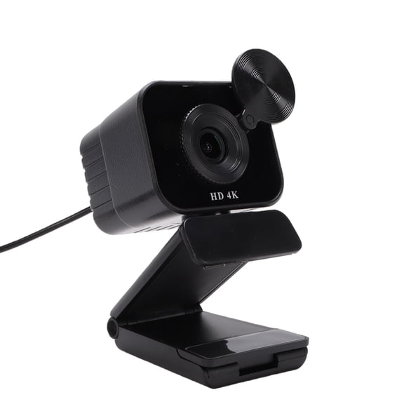 Elowen USB Webcam4K Webcam HD Plug and Play Low Light Compensation USB Web Camera with Microphone for Desktop Computer Laptop Tablet