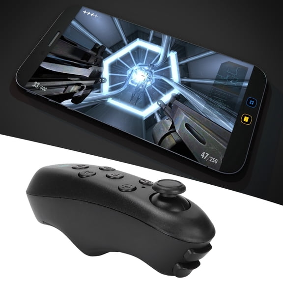 Elowen VR Controller Gamepad Gamepad Remote Controller, Bluetooth Control VR Remote Controller for Music Video Games for Mobile Phone Tablet