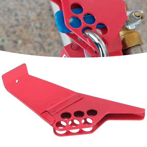 Elowen Valve Lockout Device Valve Lock, Ball Valve Lockout Professional Adjustable Non Rust for DN50-DN200