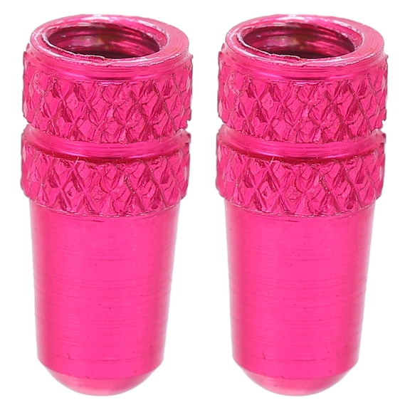 Elowen Valve for Tires 2pcs Valve Caps, Aluminum Alloy Bike Tire Valve Caps Dust Covers, Prevent Tire Leaking & Extend Service Life, Suitable for Bicycles & Mountain Bikes, Small & Portable