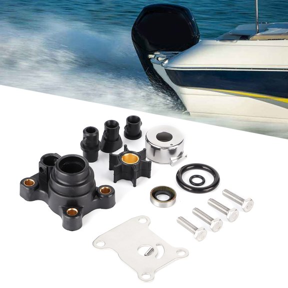 Elowen Water Impeller Kit Replacement Impeller Repair Kit Fits for / 9.9hp / 15hp 394711 0394711