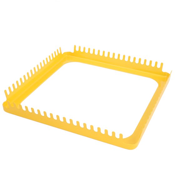 Elowen Weaving Frame 18 Teeth Weaving Loom Kit, Yellow Weaving Frame Kit for Tapestries Scarves Hats
