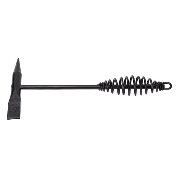 Elowen Welding Chipping Hammer Welding Hammer, Easy Control Ergonomic Grip Spring Handle Slag Hammer for Cleaning Slag