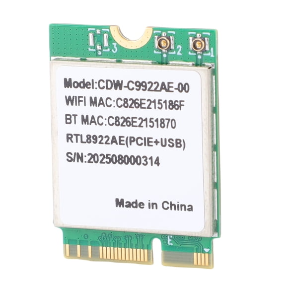 Elowen WiFi 7 CardCard WiFi 7 Card Support for 10 11 Desktop Computer M.2 6G 5G 2.4G Triple Band Wireless Network Card with Dual Built in Antenna