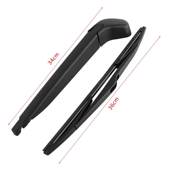 Elowen Wiper Arm Car Auto Rear Windscreen Wiper Arm Blade Smooth Silent Wiping for MK2 2006-2011