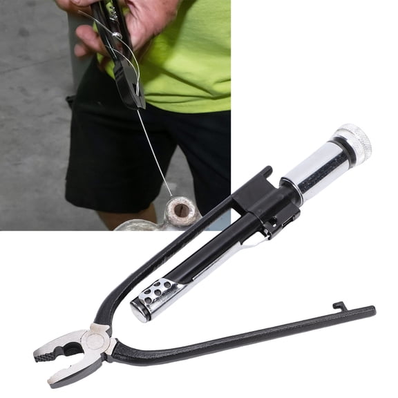 Elowen Wire Reversible Safety Wire Twisting Pliers 9 Inch Aircraft Wire Twisting Pliers Tool for Automotive Racing Aerospace Maintenance