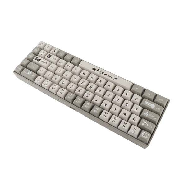 Elowen Wired Keyboard68 Key Compact Wired Gaming Keyboard, 17 Light Effects, Enduring ABS. Detachable Shaft Body, High Portability and Storage, Comfortable Typing Process, Blue Switch