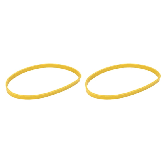 Elowen Woodworking Bandsaw Tires Saw Tire Replacement, Non Slip Saw Wheel Tires 2PCS Yellow for 8in Bandsaw Wheels