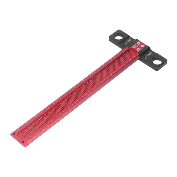 Elowen Woodworking Scriber T Woodworking Scriber, Metric Woodworking Scriber T Square Ruler Accurate for Marking