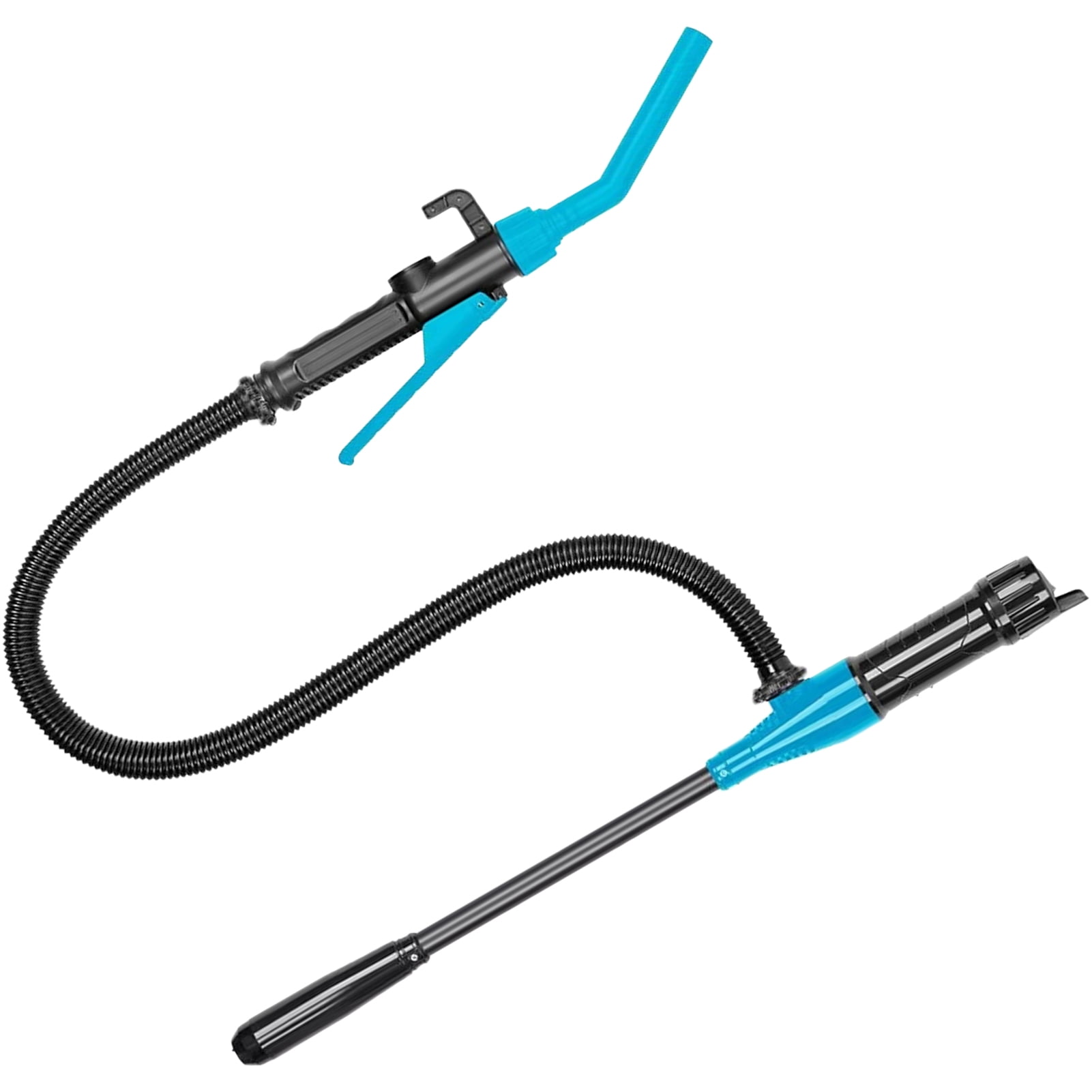 Elowen fuel transfer Portable Battery Pump for Fuel, Diesel, Water, Gasoline Electric Fuel Transfer Battery Powered Transfer Pump Siphon Pump 2.4 Gallon/Min, Tube Length 90cm/35.4inch