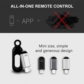 Elowen ir for phone type c Smartphone Wireless Smart Phone Infrared Transmitter Universal Mini Remote Controller with Type-C Connector Replacement for Smartphone TV Air Conditioner Fan Camera