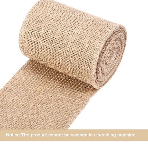 Elowen jute table runnerJute Burlap Table Runner Vintage Rustic Style Color, Ideal for Wedding Decoration, Party Decoration, Crafts, Bags, and Upholstery