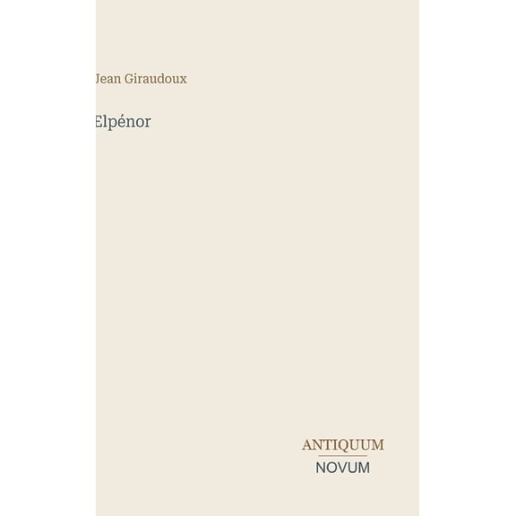 Elpénor, (Hardcover)