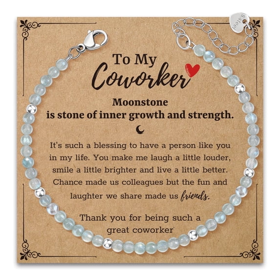 Elphaba Galinda Gifts for Women Moonstone Bracelets: Unique Appreciation Office Gifts for Coworkers - Farewell Gift for Employees