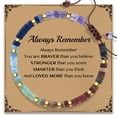 thumbnail image 1 of Elphaba Galinda Inspirational Gifts Bracelets for Women: Natural Rainbow Stone Bracelet for Mom Friend Sister Bestie Aunt Teacher Appreciation Office Gifts for Coworkers, 1 of 7