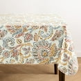 thumbnail image 1 of Elrene Ava Floral Jacobean Printed Vinyl Indoor/Outdoor Tablecloth 52" Square, 1 of 5