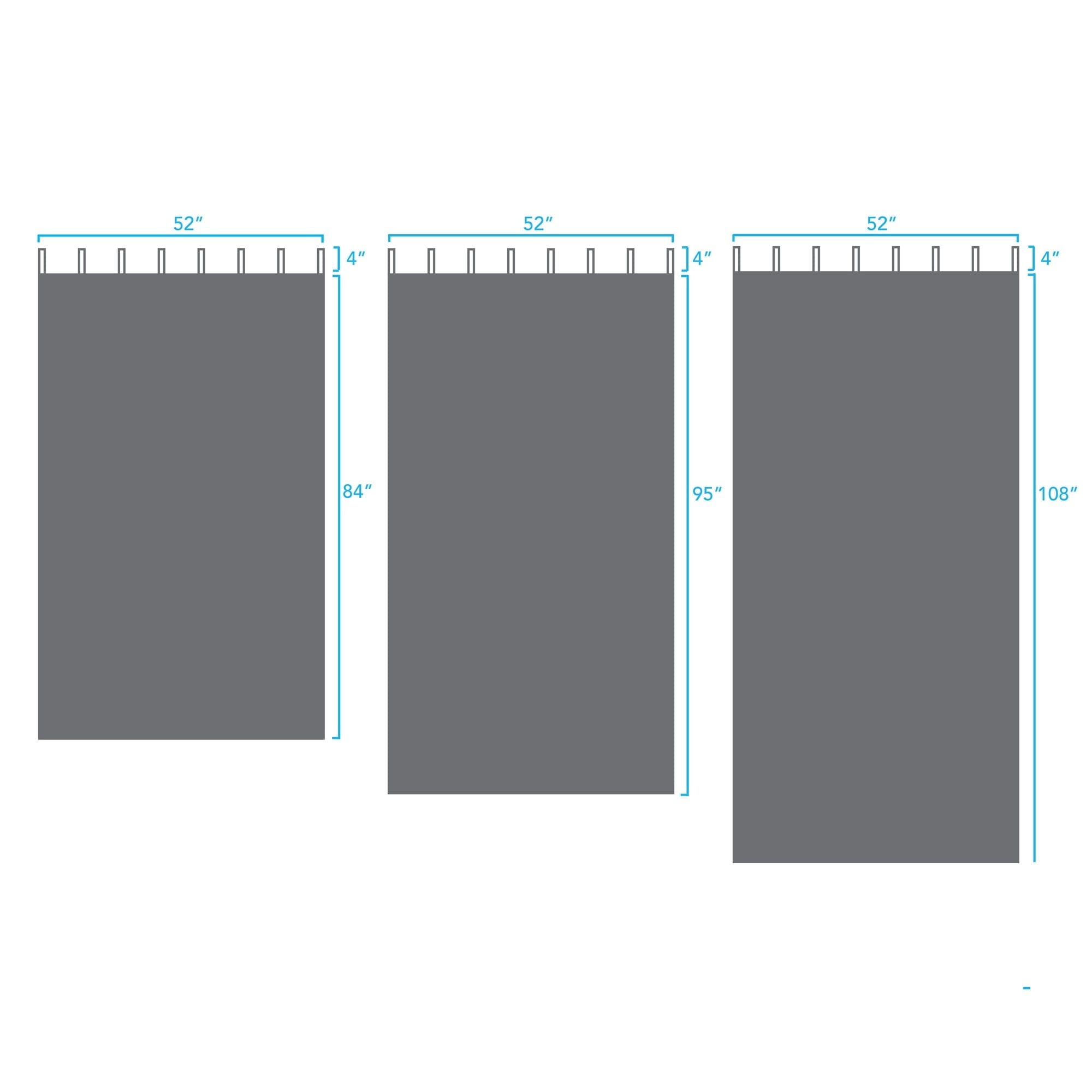 Natural Sheer Polyester Tab Top Ground Length Curtain Panel
