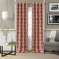 thumbnail image 1 of Elrene  Grayson Trellis Room Darkening Window Curtains, 1 of 5