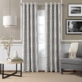 thumbnail image 1 of Elrene  Harper Room Darkening Grommet Curtain Panel Grey 52" W X 95" L 95 Inches, 1 of 5