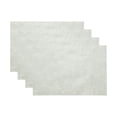 thumbnail image 1 of Elrene Home Fashions Poinsettia Elegance Jacquard Holiday Placemat, Ivory, 13" x 19", 1 of 4