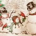 thumbnail image 1 of Elrene Snowman Winterland Holiday Snowflake Tablecloth 60x120 Rectangle, 1 of 5