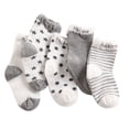 thumbnail image 1 of Elroy 5 Pairs Baby Socks Summer Thin Printed Newborn Warm Breathable Elastic Cotton Socks, 1 of 9