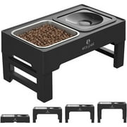 Els Pet 2-in-1 Elevated Feeding Station (Stainless Steel Bowl+Floating Bowl)