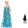 thumbnail image 1 of Elsa 12.5” Classic Doll & 3” Sister Anna Pvc Figure Figurine Cake Topper Set NEW, 1 of 1