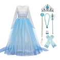 thumbnail image 1 of KAWELL Princess Dress Christmas Fancy-Dress Costume with Accessories for Child, Girls 2T-3T, 1 of 6