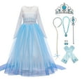 thumbnail image 1 of KAWELL Princess Dress Christmas Fancy-Dress Costume with Accessories for Child, Girls 2T-3T, 1 of 6