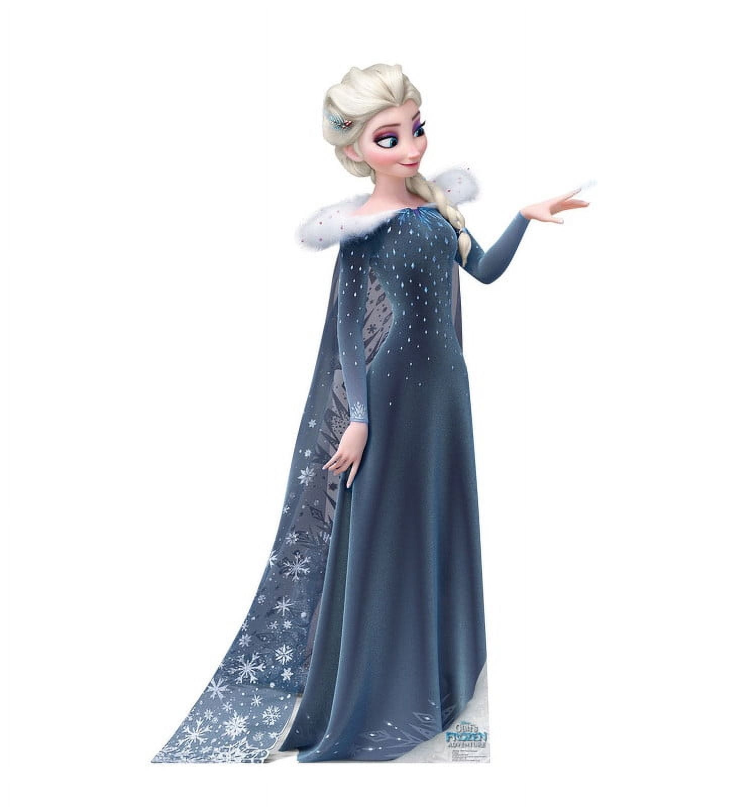 Elsa Frozen Adventure 68" Blue Cardboard Stand-Up