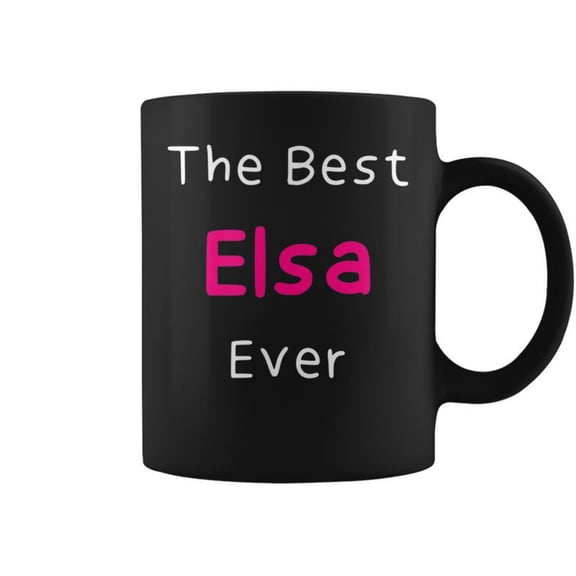 Elsa Ever Quote For Named Elsa Coffee Mugs
