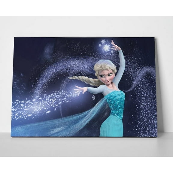 Elsa Frozen Poster or Wrapped Canvas