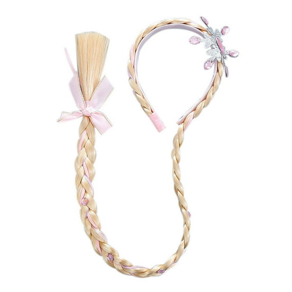 Elsa Headbands for Girls Snow Queen Cosplay Princess Costume Accessories