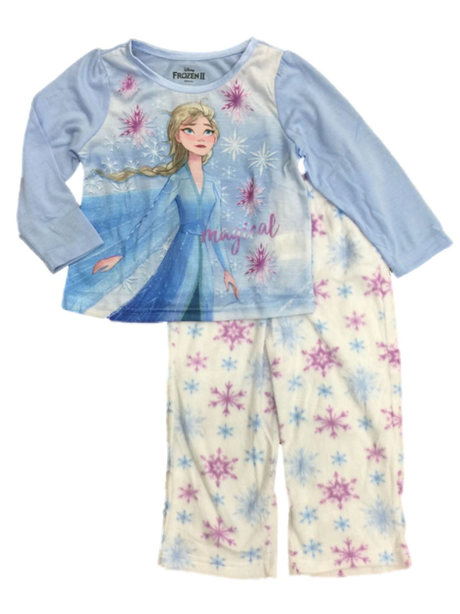 Elsa Toddler Girl 2 Piece Pajama Set