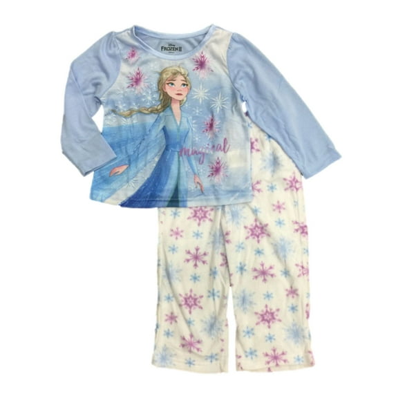 Elsa Toddler Girl 2 Piece Pajama Set