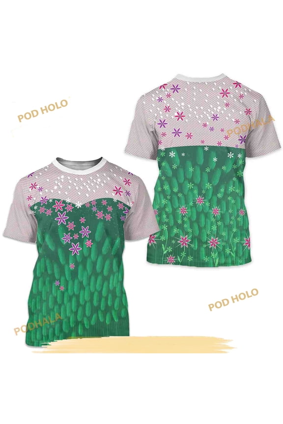 Elsa Women Shirt, Frozen Fever Costume, Frozen Cosplay, Elsa Costume 3D Shirt