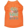 thumbnail image 1 of Pet Dog  Cat Shirt Screen Printed, "Elsa, The Cold Bothers The Rest Of Us", 1 of 11
