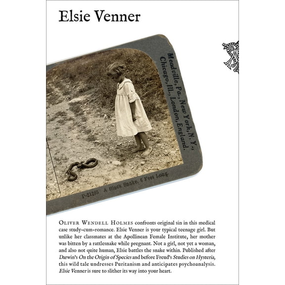 Elsie Venner, (Paperback)