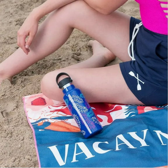 Elsie & Zoey 17oz Stainless Steel Printed Water Bottle