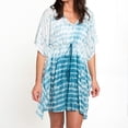thumbnail image 1 of Elsie & Zoey Ayah One Size Ocean Tie Dye Swimsuit Cover Up for Women, 1 of 5
