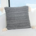 thumbnail image 1 of Elsie & Zoey Necalli 18X18" Reversible Striped Cotton Throw Pillow for Women, 1 of 6